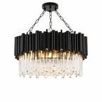 9 Light Ironwork Crystal Ceiling Light China