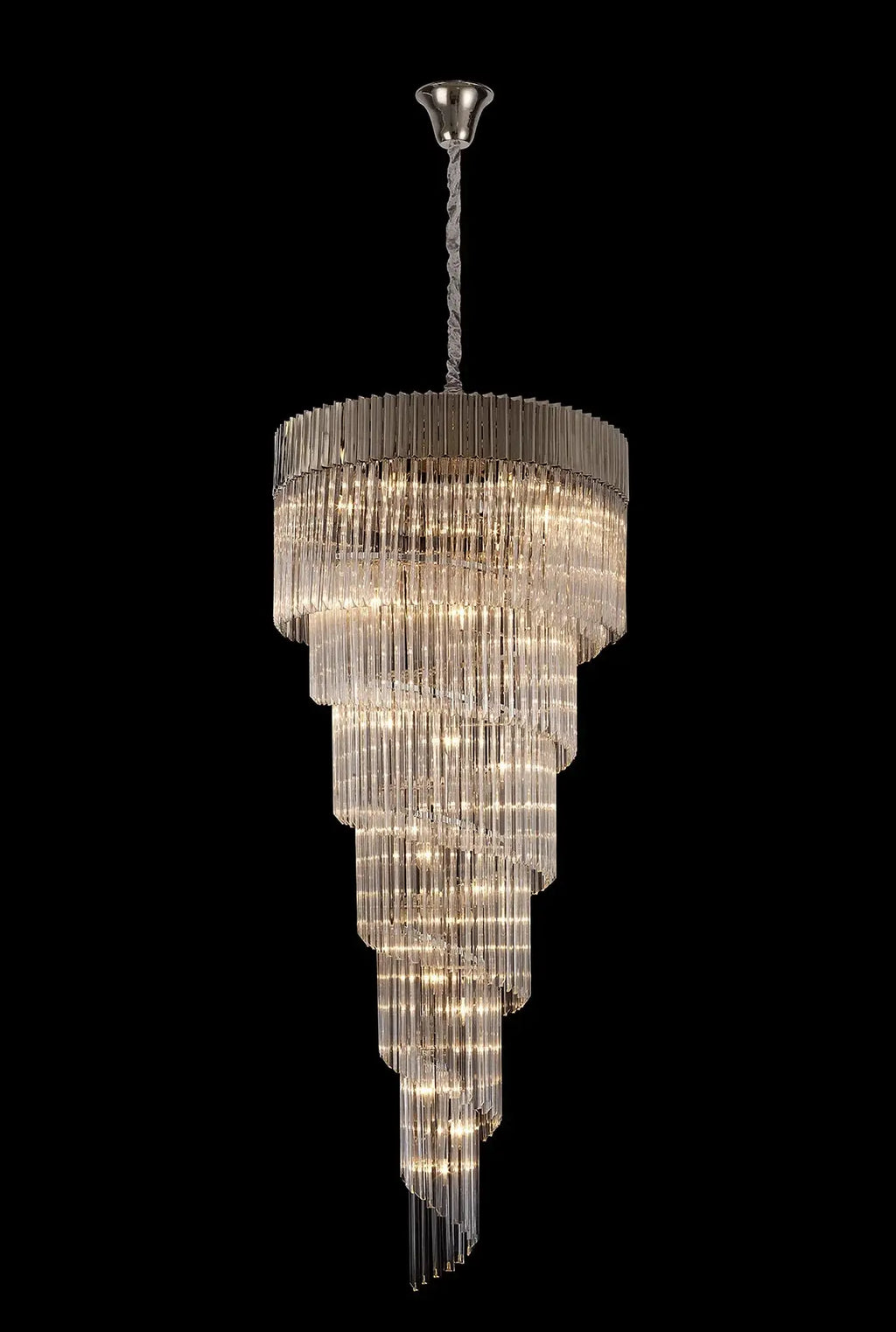 Kiera Spiral Pendant Ceiling Light Home Store Living