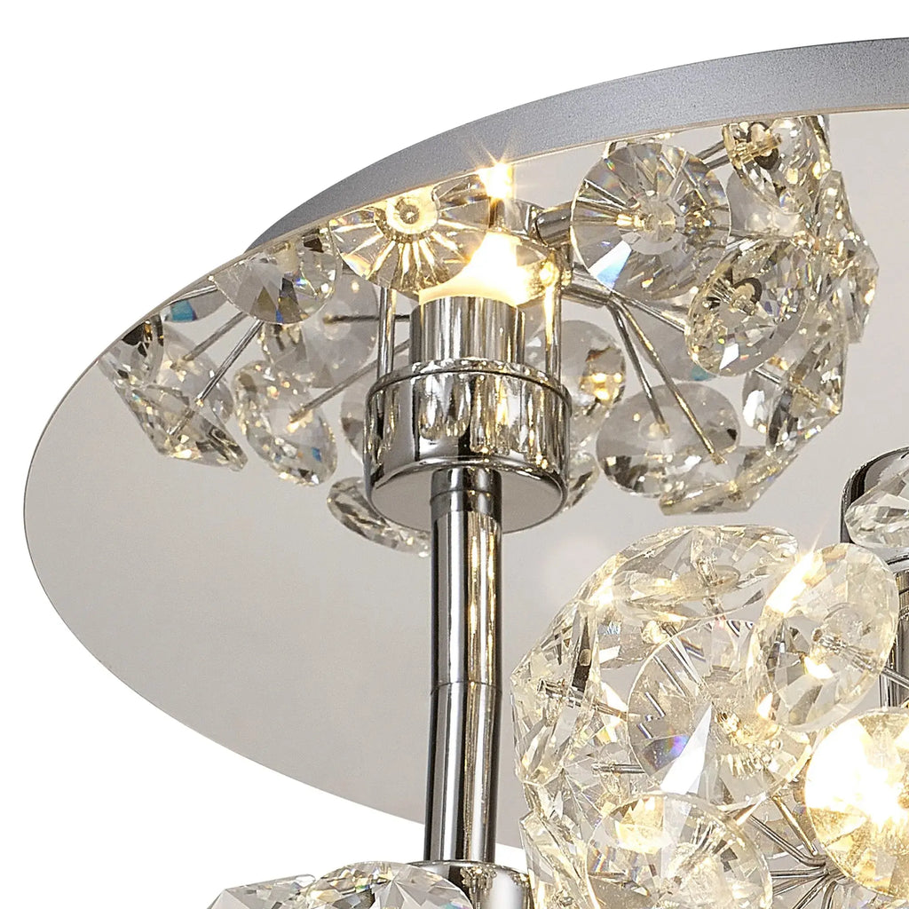 Brantley Round Flush Ceiling Light Home Store Living