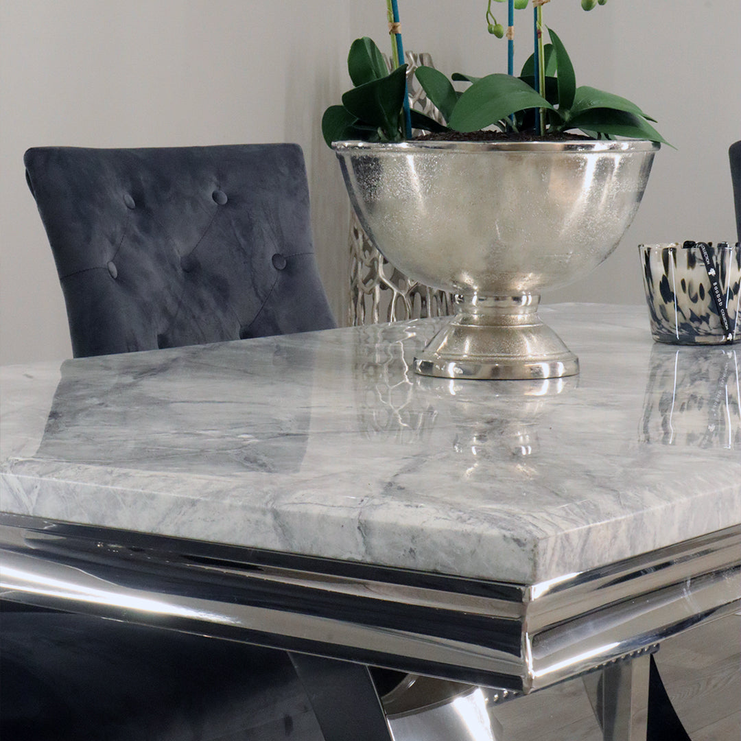 Arianna Marble Top Dining Table 1.5m / 1.8m