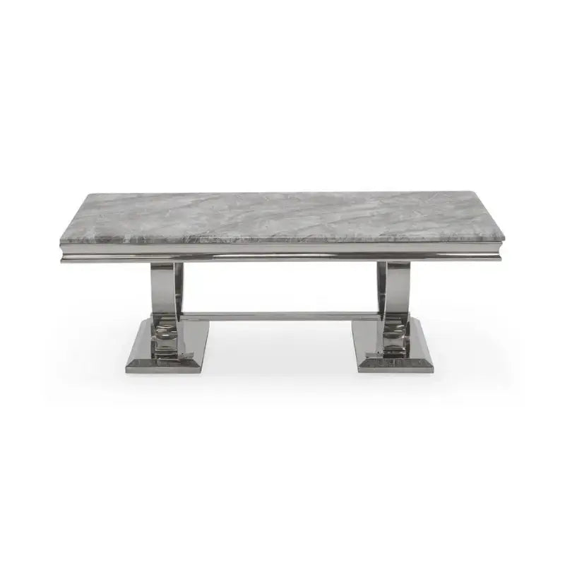 Arianna Grey Marble Coffee Table Home Store Living
