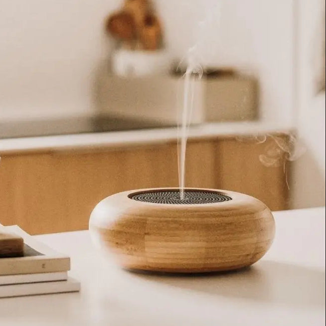 Arran Bamboo Ultrasonic Aroma Diffuser Home Store Living