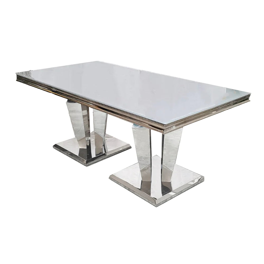 Athena 1.8m Marble Dining Table