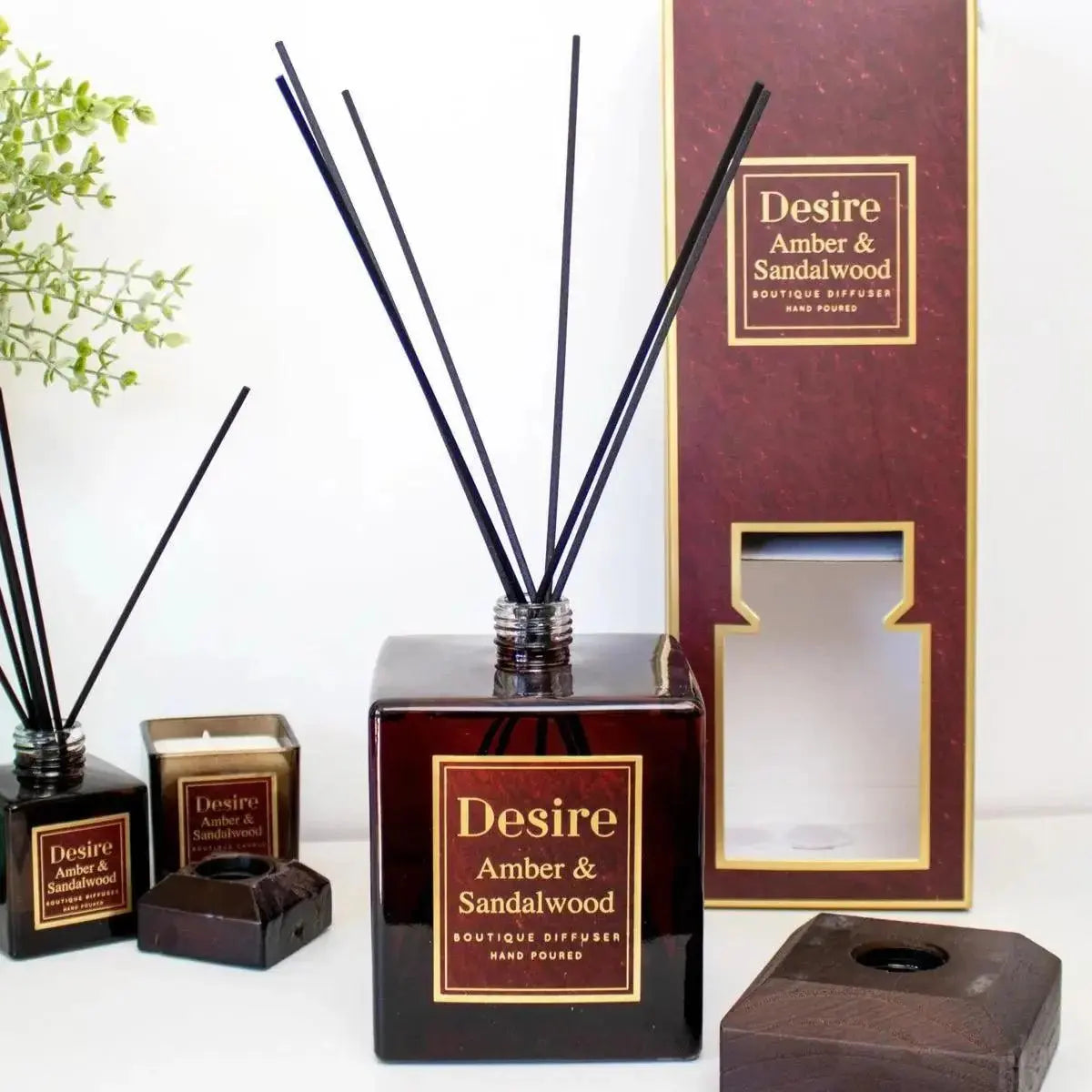 Desire Amber and Sandalwood Reed Diffuser 1000ml Lesser & Pavey