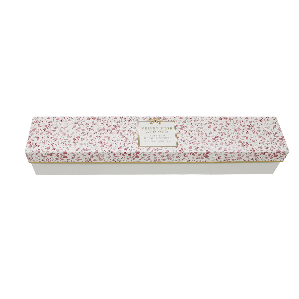 Madelaine Velvet Rose & Oud Scented Drawer Liners Lesser & Pavey Ltd
