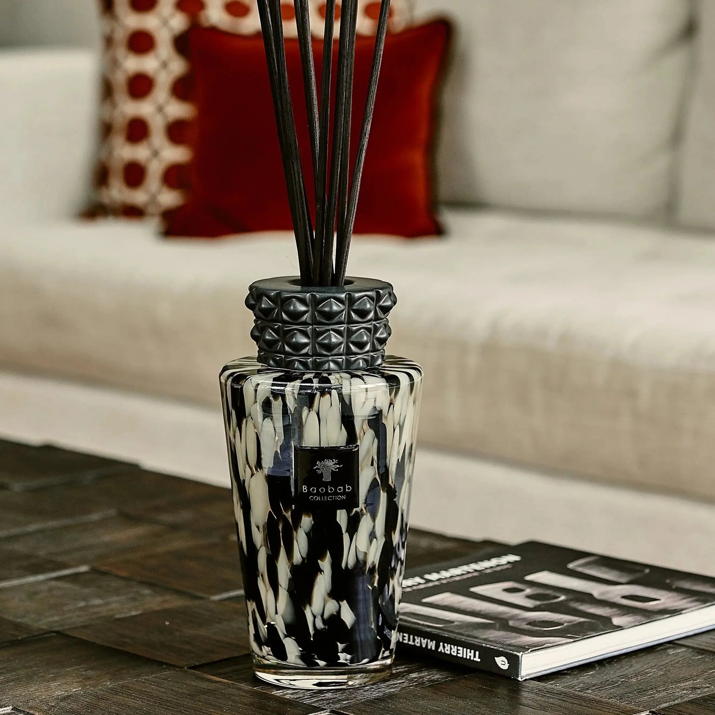 Baobab Collection 5L Black Pearls Totem Reed Diffuser Baobab