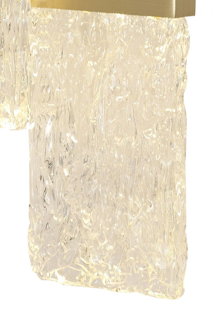 Brianna Switched Brushed Gold Wall Lamp Home Store Living