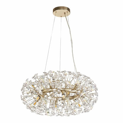 Brantley Crystal Ring Pendant Light Home Store Living