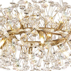 Brantley Crystal Ring Pendant Light Home Store Living
