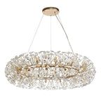Brantley Crystal Ring Pendant Light Home Store Living