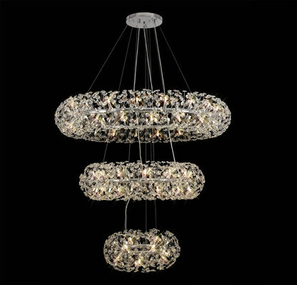 Brantley 3 Tier Crystal Ceiling Pendant Home Store Living