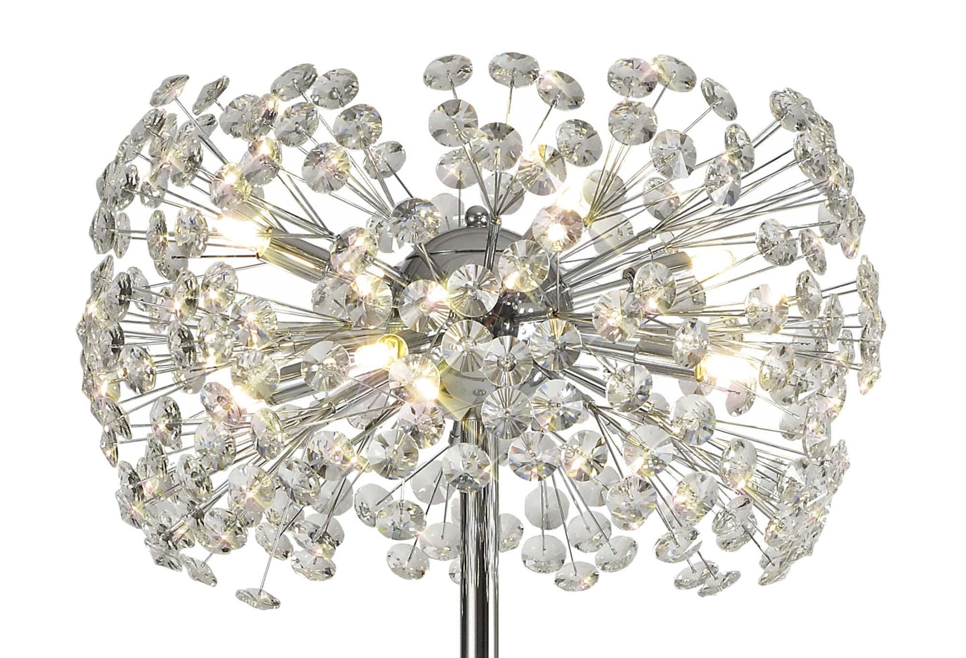 Brantley 8 Light Crystal Floor Lamp Home Store Living