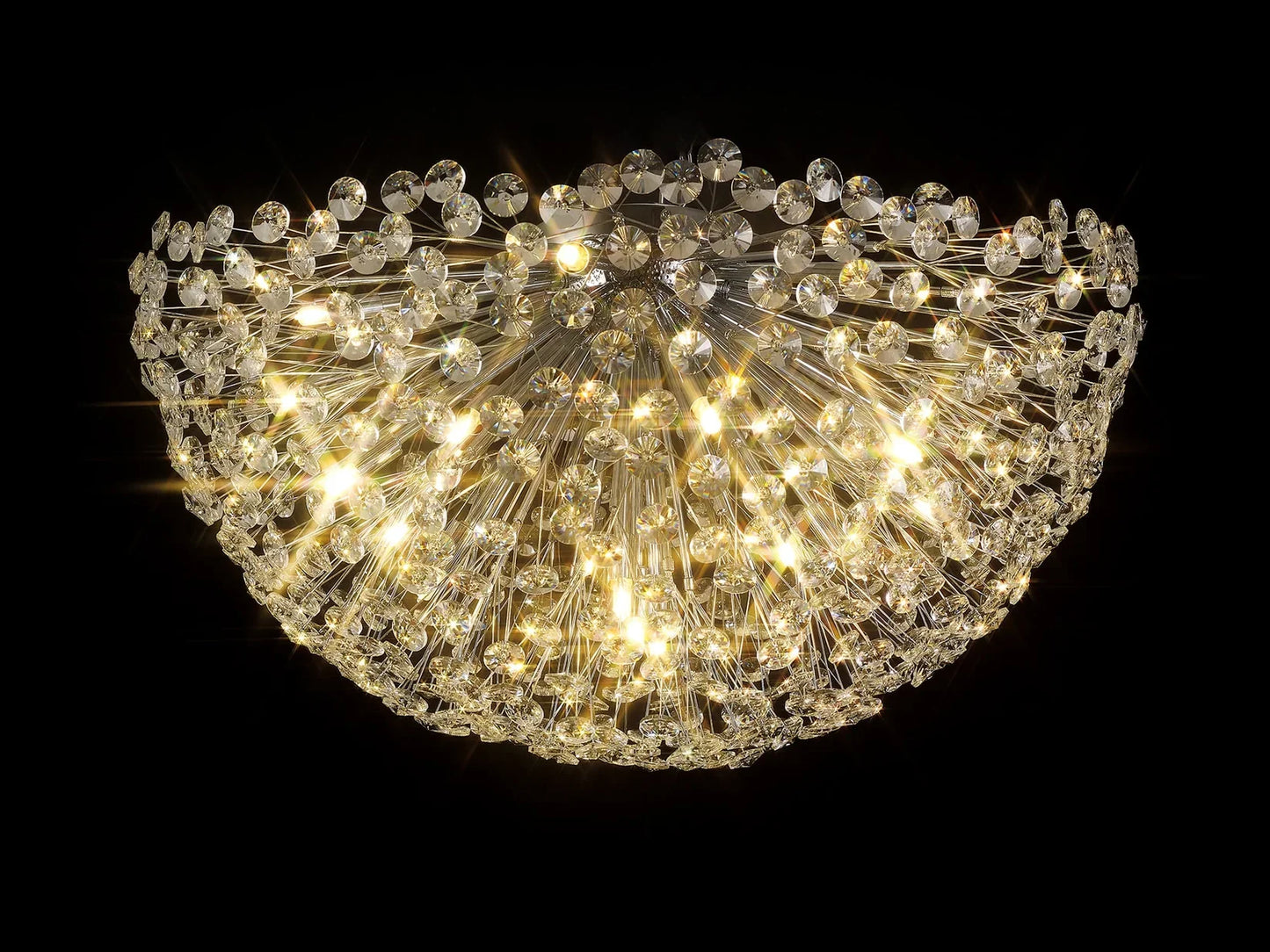 Brantley Crystal Dome Ceiling Light Home Store Living