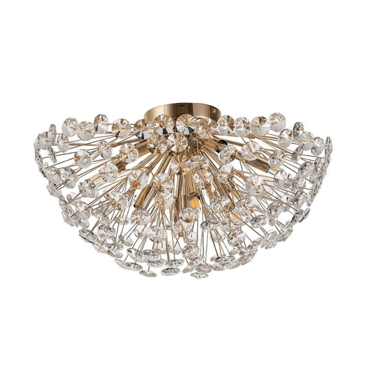 Brantley Crystal Dome Ceiling Light Home Store Living