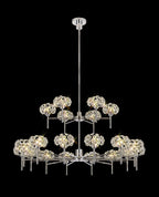 Brantley 2-Tier Crystal Ceiling Light Home Store Living