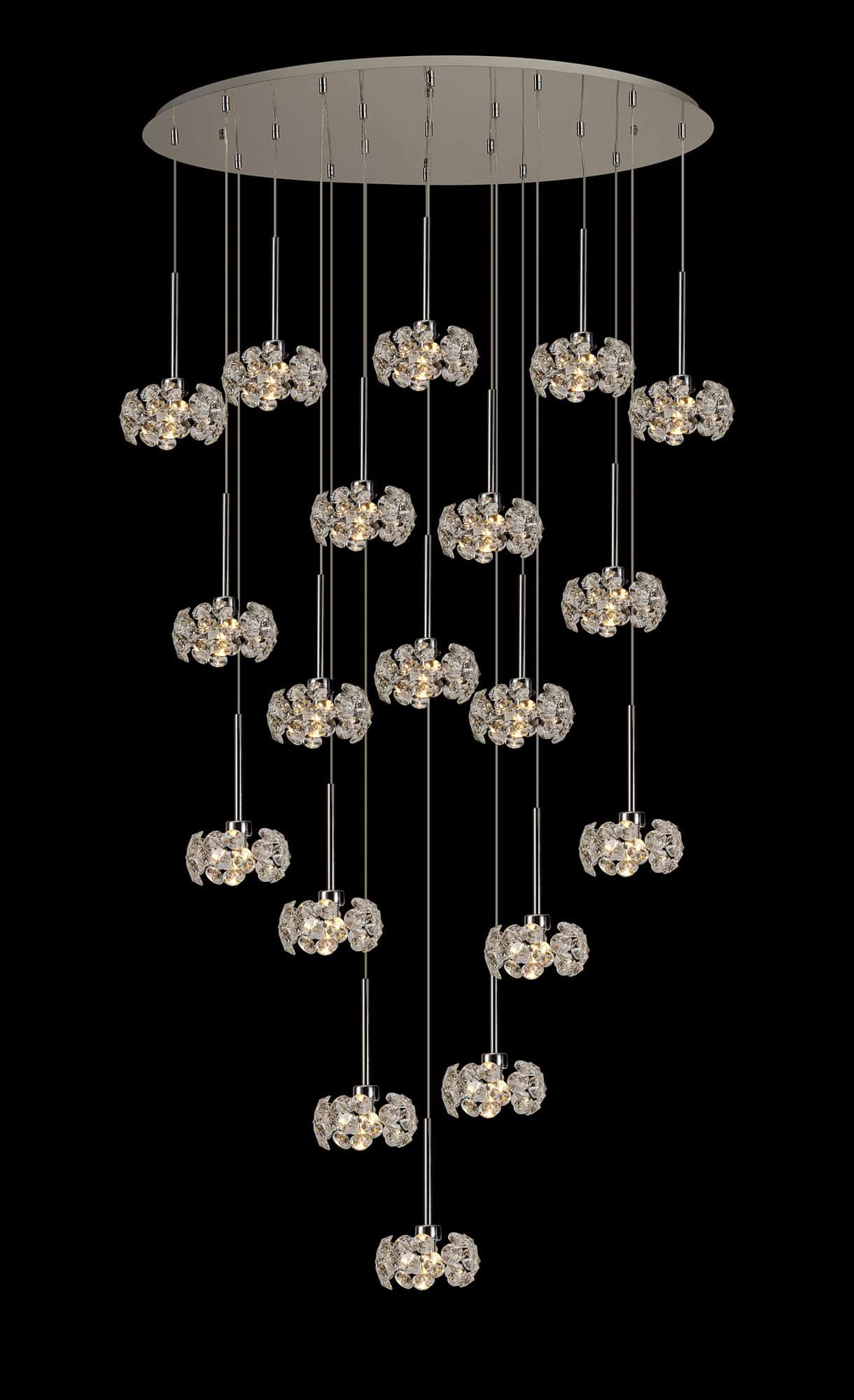 Brantley Oval 19 Light Multiple Pendant Light Home Store Living