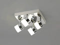 Bianca 4 Light Ceiling, 4 x 5W LED, 4000K, 1700lm, IP44, Polished Chrome, 3yrs Warranty Home Store Living