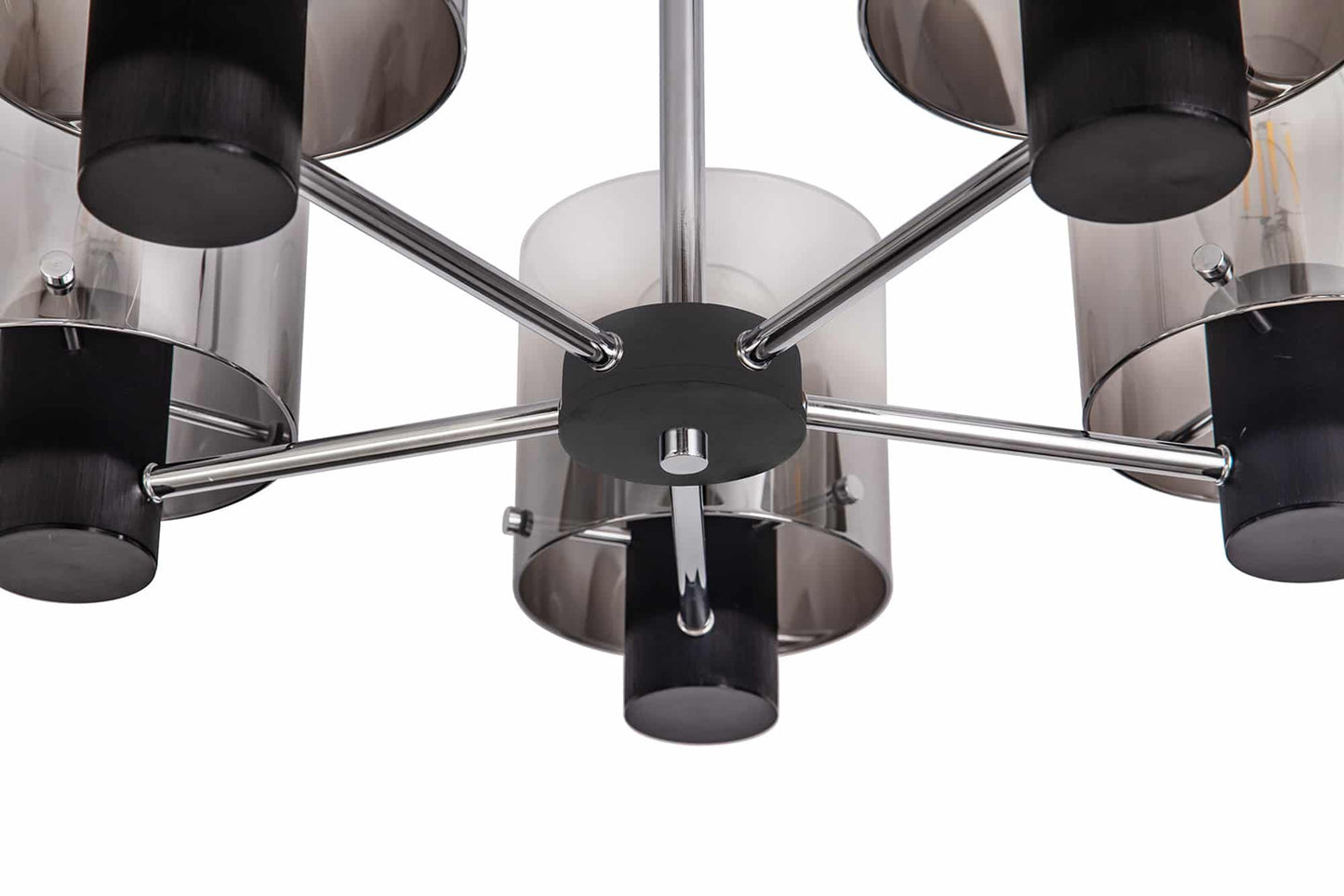 Bonni 5 Light Adjustable E27 Semi Flush Light Home Store Living