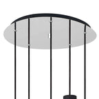 Bonni Slim 5 Light Adjustable E27 Round Pendant Home Store Living