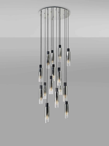 Bonni 15 Light Adjustable E27 Round Pendant Home Store Living