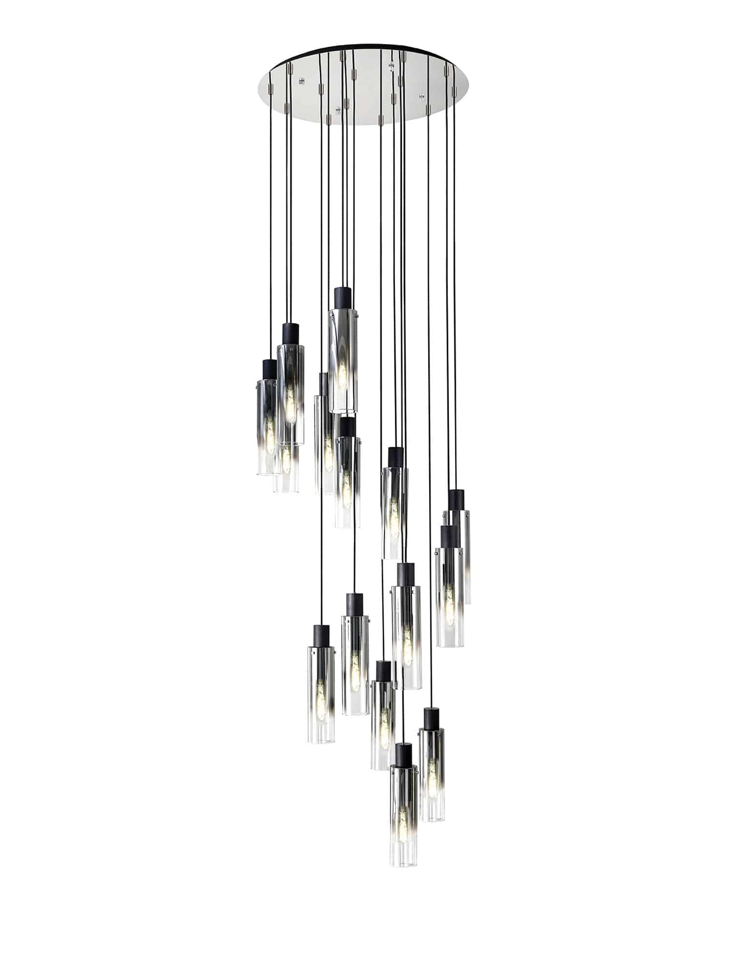 Bonni 15 Light Adjustable E27 Round Pendant Home Store Living