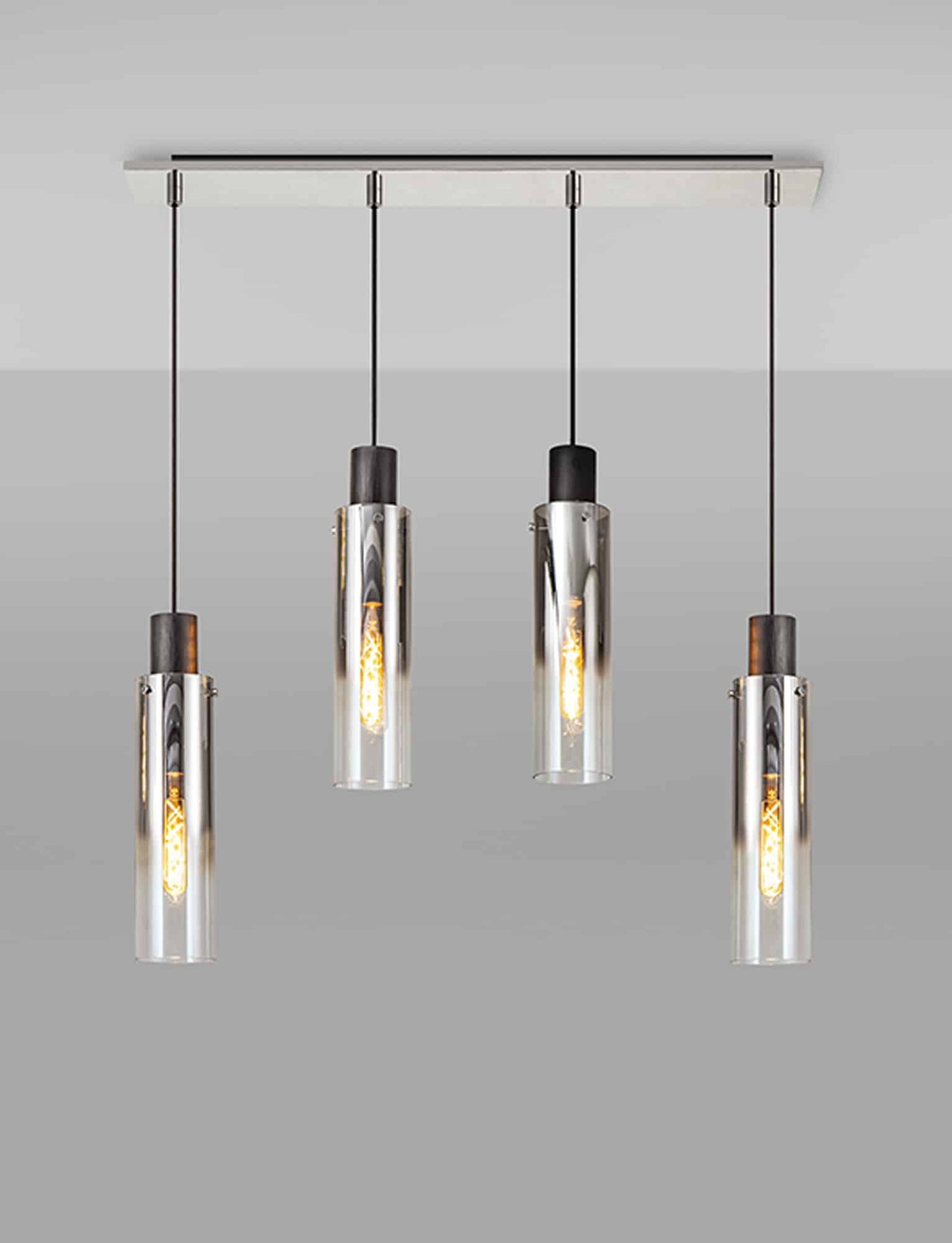 Bonni Slim 4 Light Adjustable Linear Pendant Home Store Living