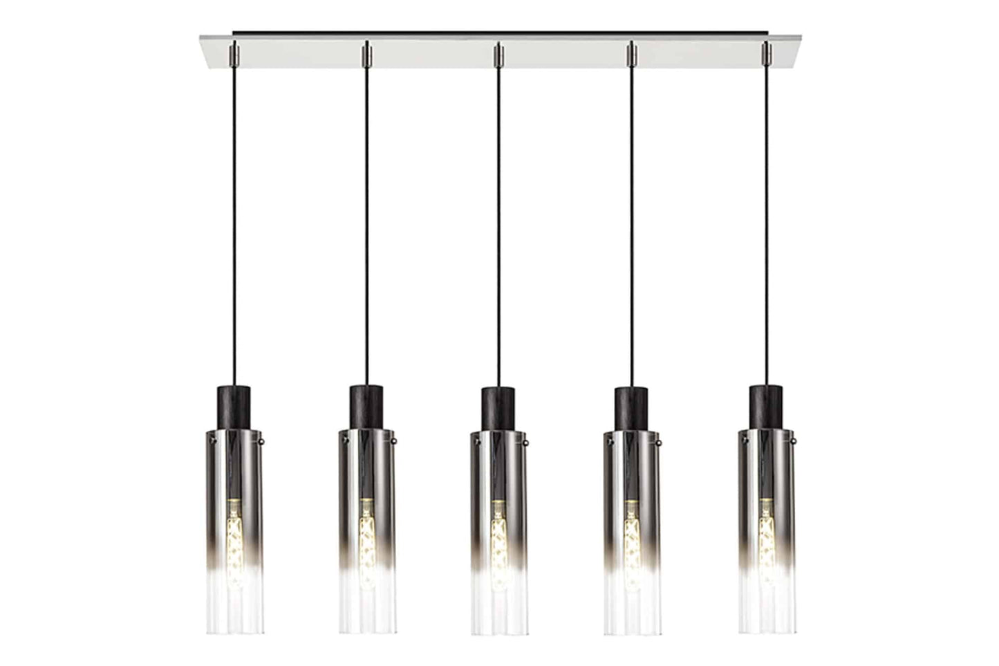 Bonni Slim 5 Light Adjustable Linear Pendant Home Store Living