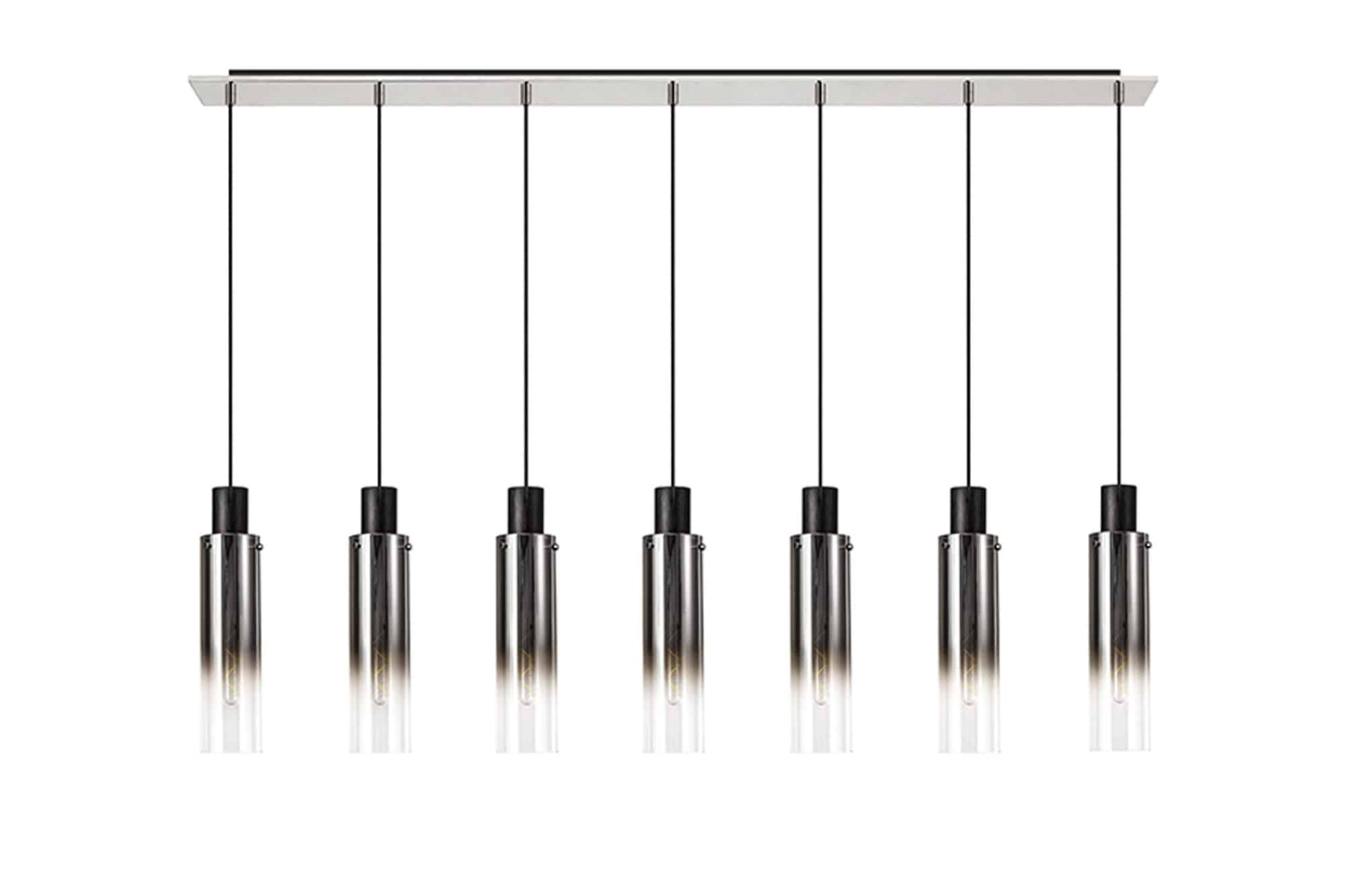 Bonni Slim 7 Light Adjustable Linear Pendant Home Store Living