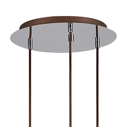 Bonni Slim 3 Light Adjustable E27 Round Pendant Home Store Living