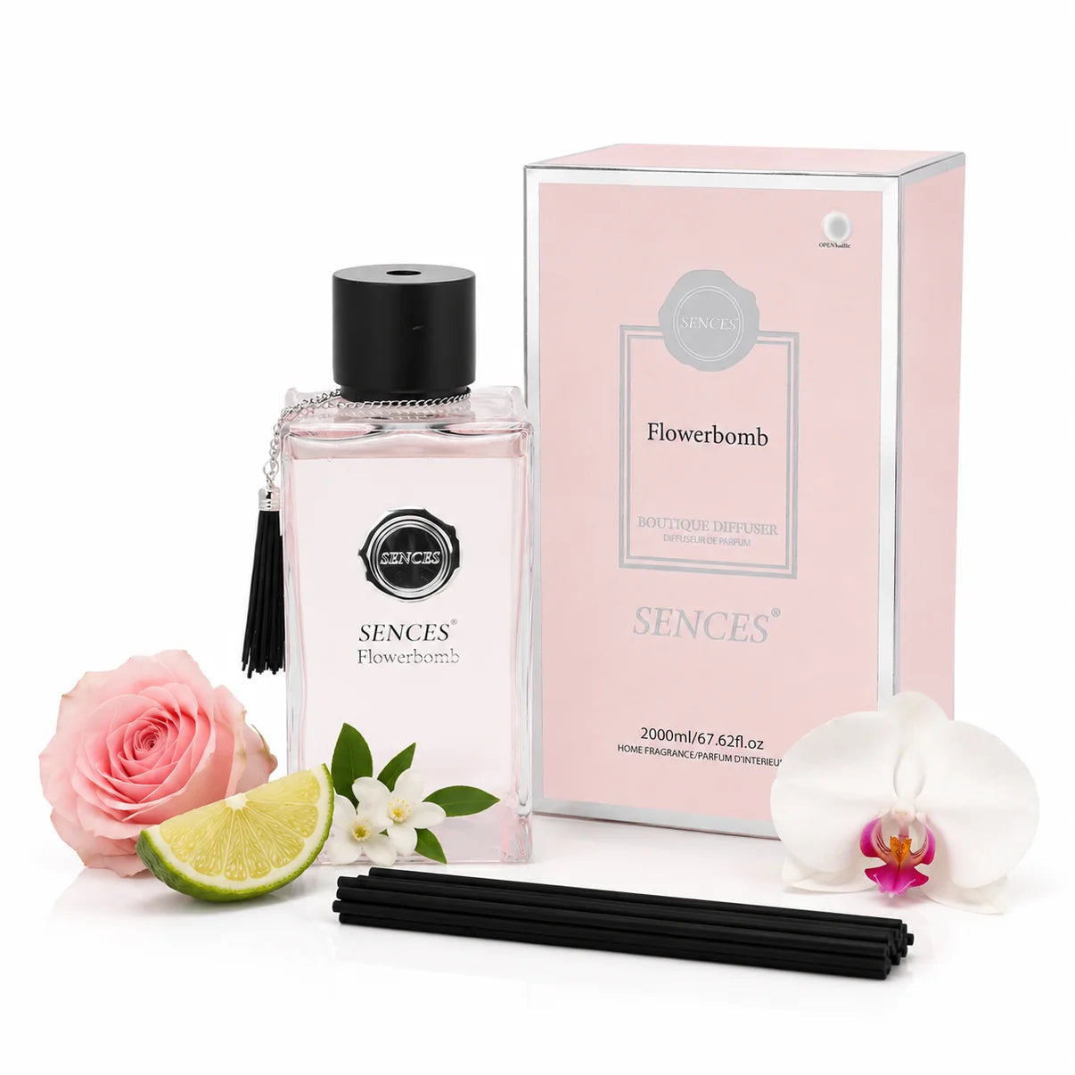 Sences Flowerbomb 2000ml Reed Diffuser Baltus Ltd