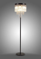 Braelyn 9 Light Brown Oxide Floor Lamp Home Store Living