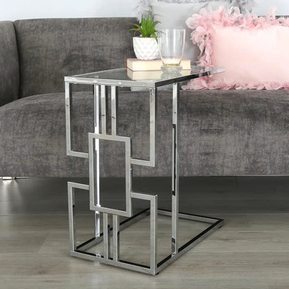 Gino chrome sofa table Home Store Living