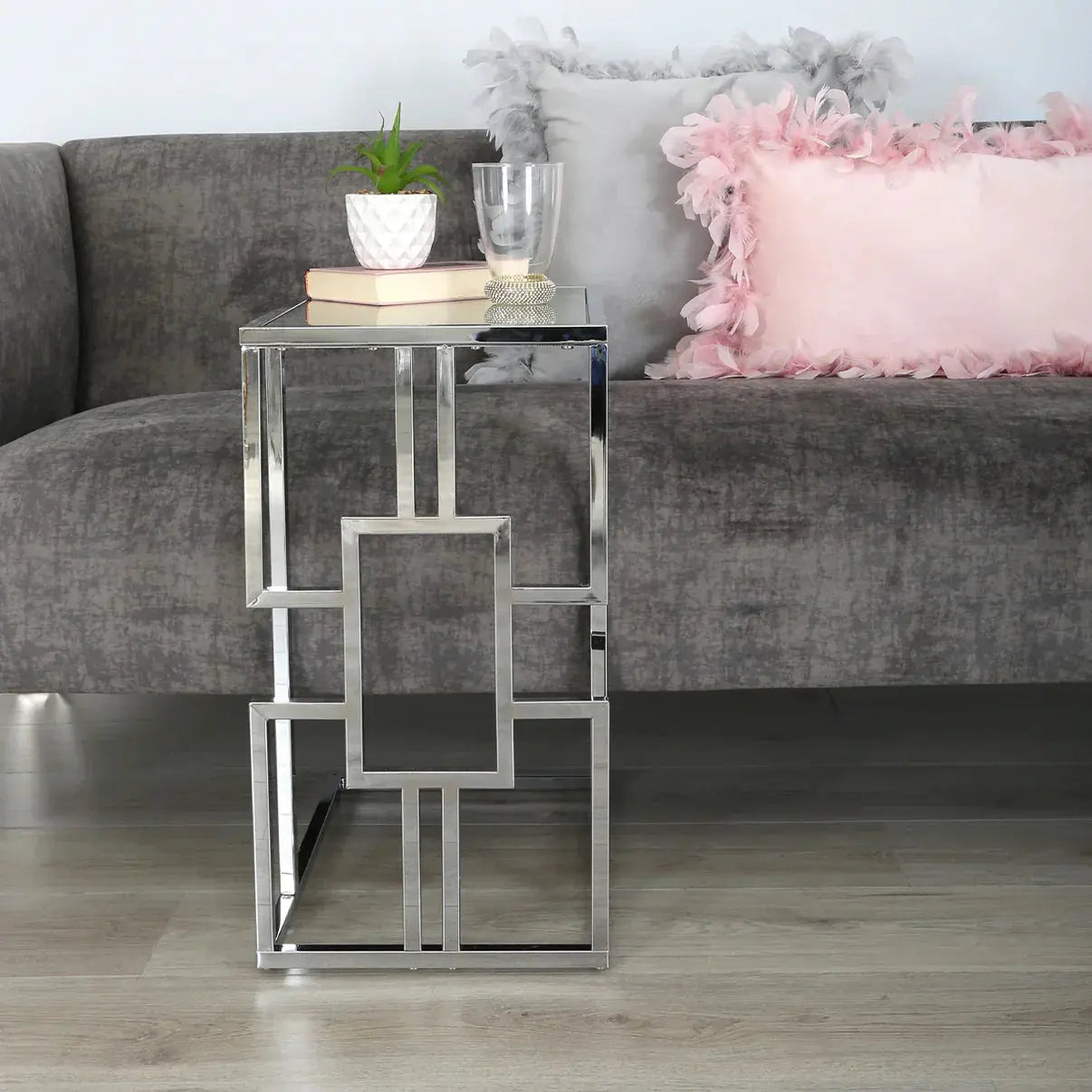 Gino chrome sofa table Home Store Living