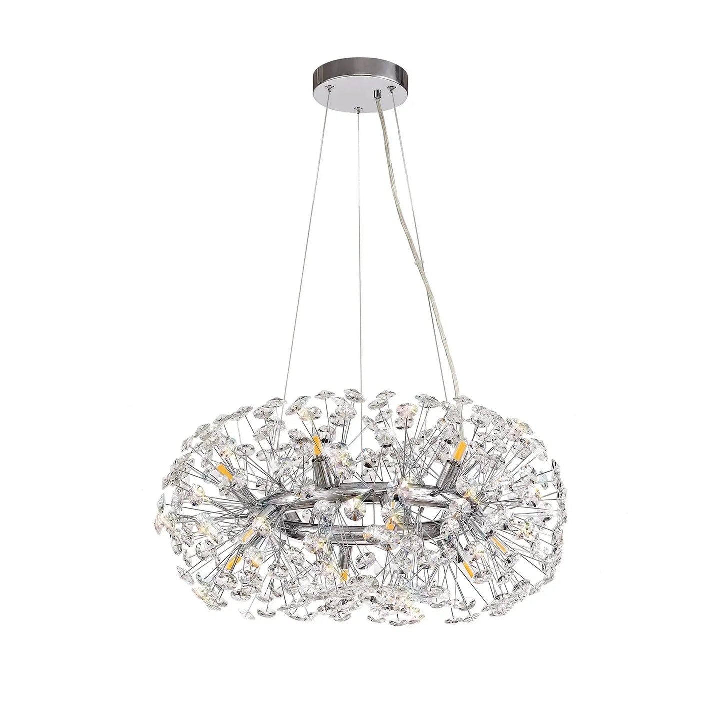 Brantley Crystal Ring Pendant Light Home Store Living