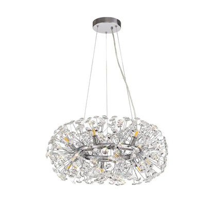 Brantley Crystal Ring Pendant Light Home Store Living