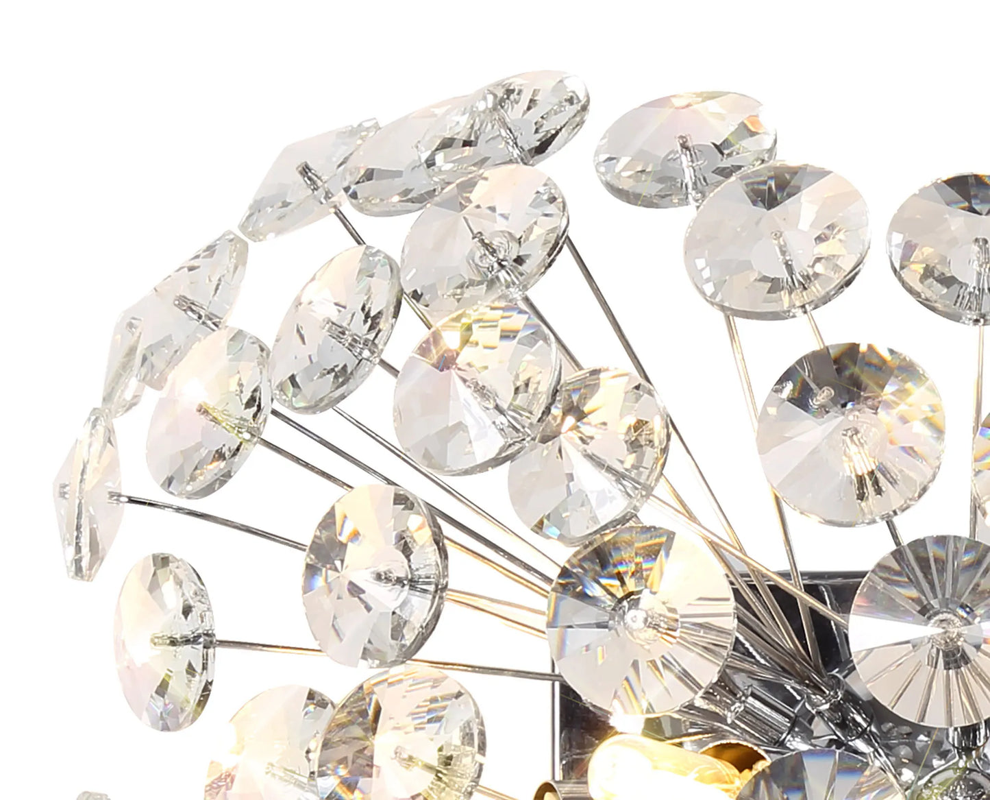 Brantley Wall Light 4 Light G9 Polished Chrome/Crystal