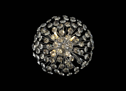 Brantley Wall / Ceiling 4 Light G9 Polished Chrome / Crystal