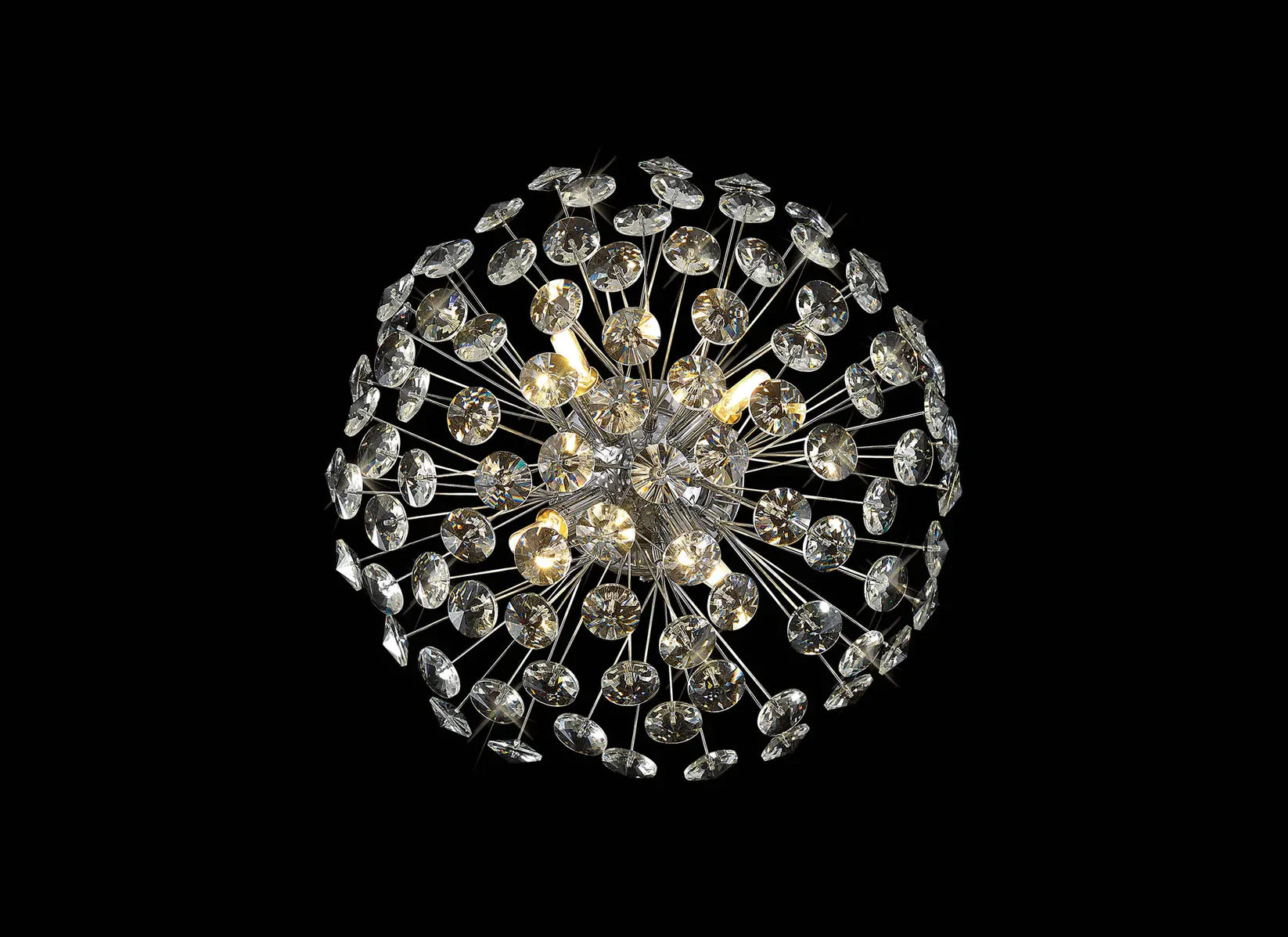 Brantley 4 Light Crystal Wall / Ceiling Light Home Store Living