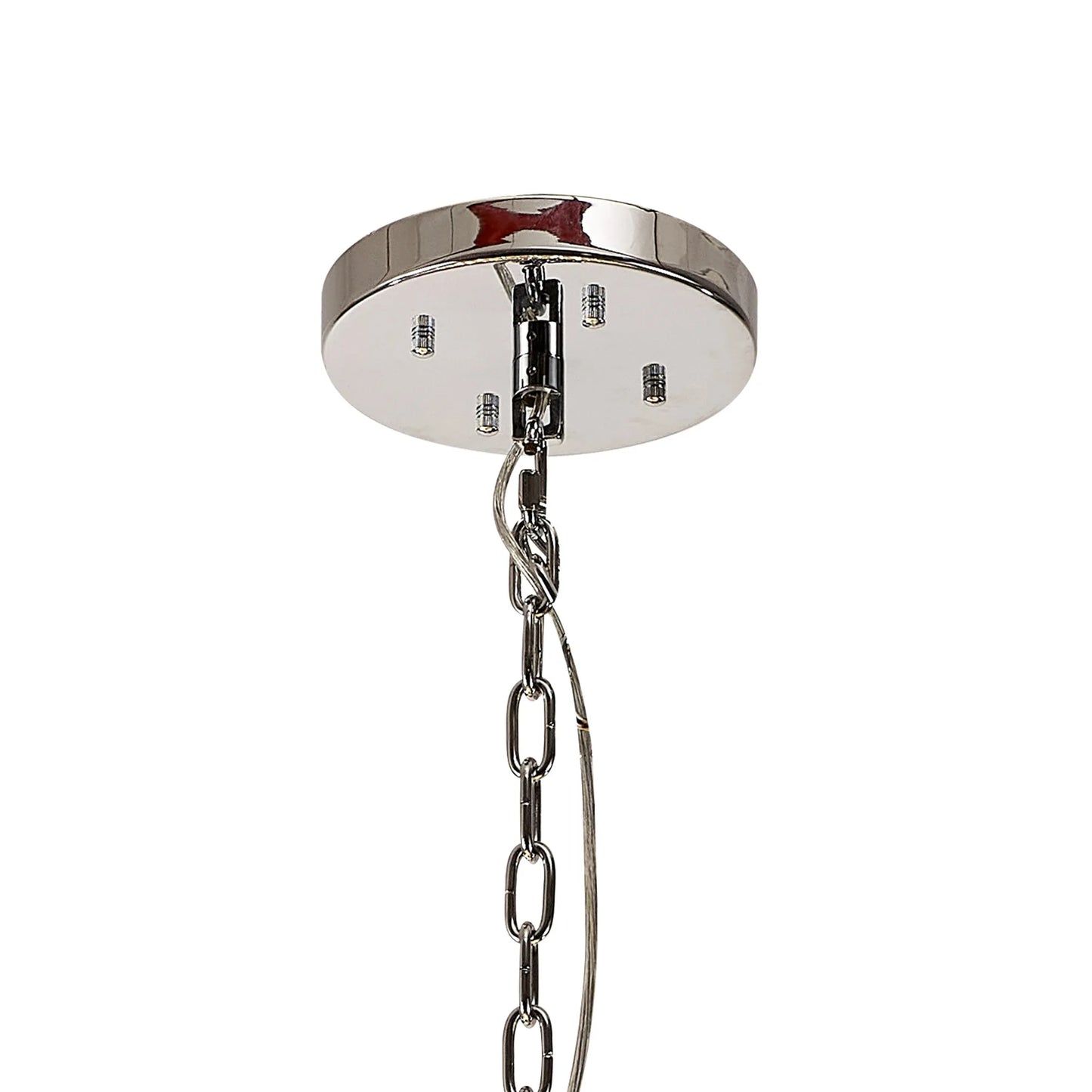 Brantley Pendant 1m Sphere 48 Light G9 Polished Chrome / Crystal, Item Weight: 42.5kg