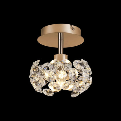 Brantley 1 Light Crystal Surface Light Home Store Living