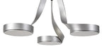 Chloe 3 Light Semi Flush, 3 x 12W LED, 3000K, 2880lm, Silver/Polished Chrome, 3yrs Warranty Home Store Living