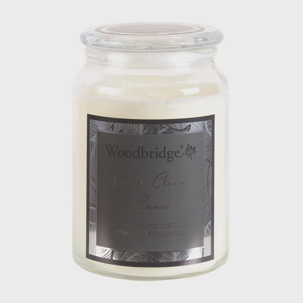 Fresh Clean Linen - Candle Jar 650g Aromatize