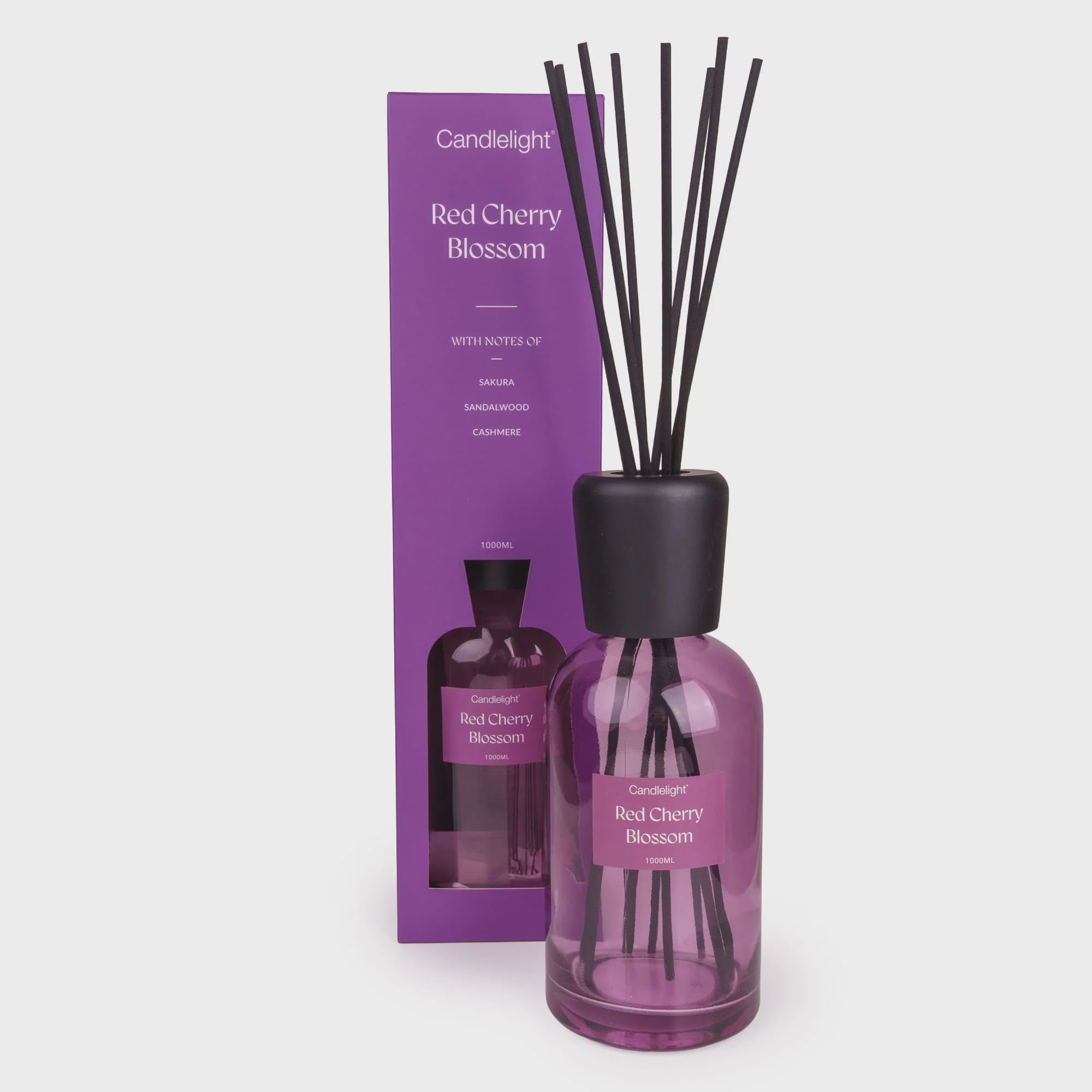 1000ml Reed Diffuser - Red Cherry Blossom