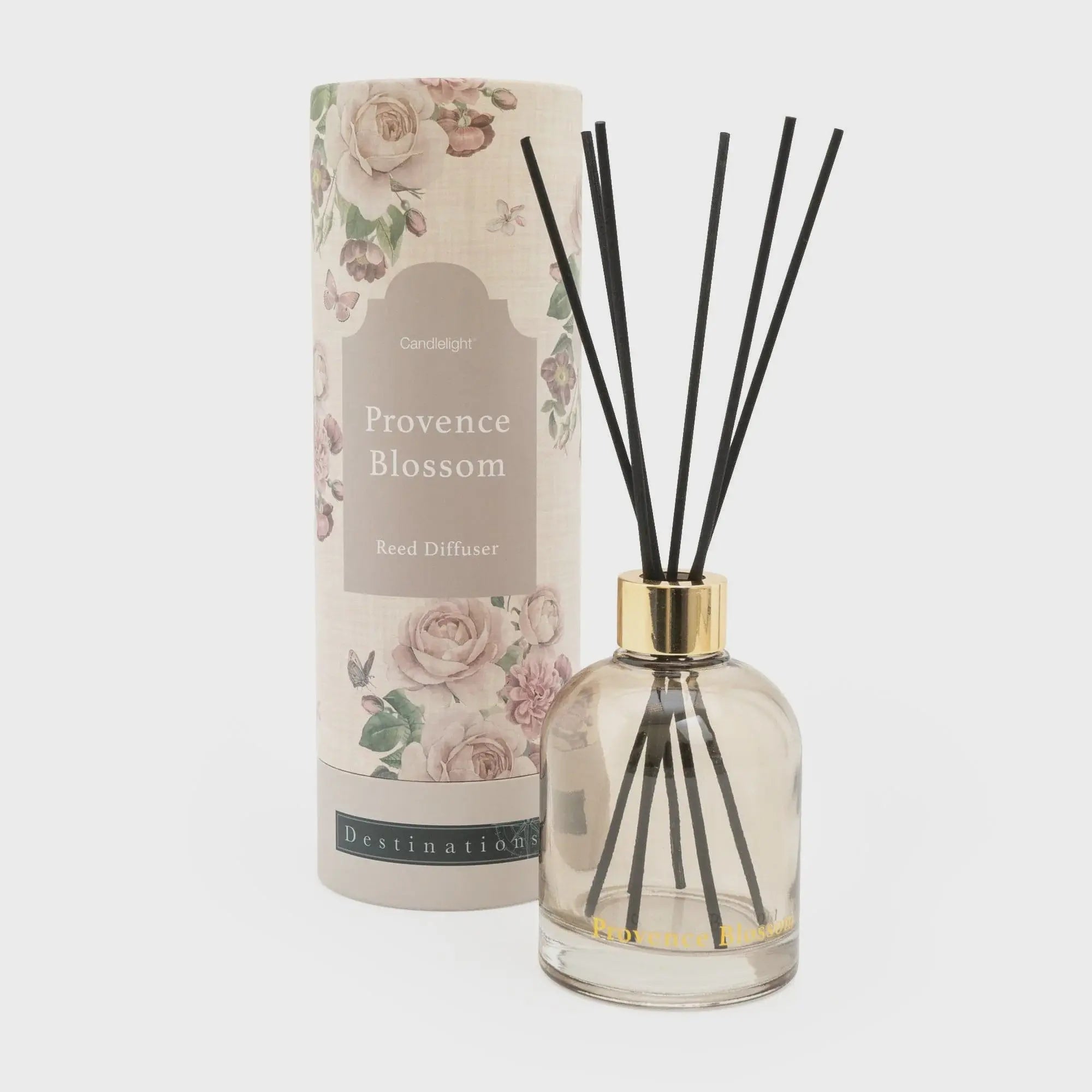 Provence Blossom Reed Diffuser with Parisian Window Scent 200ml candlelight