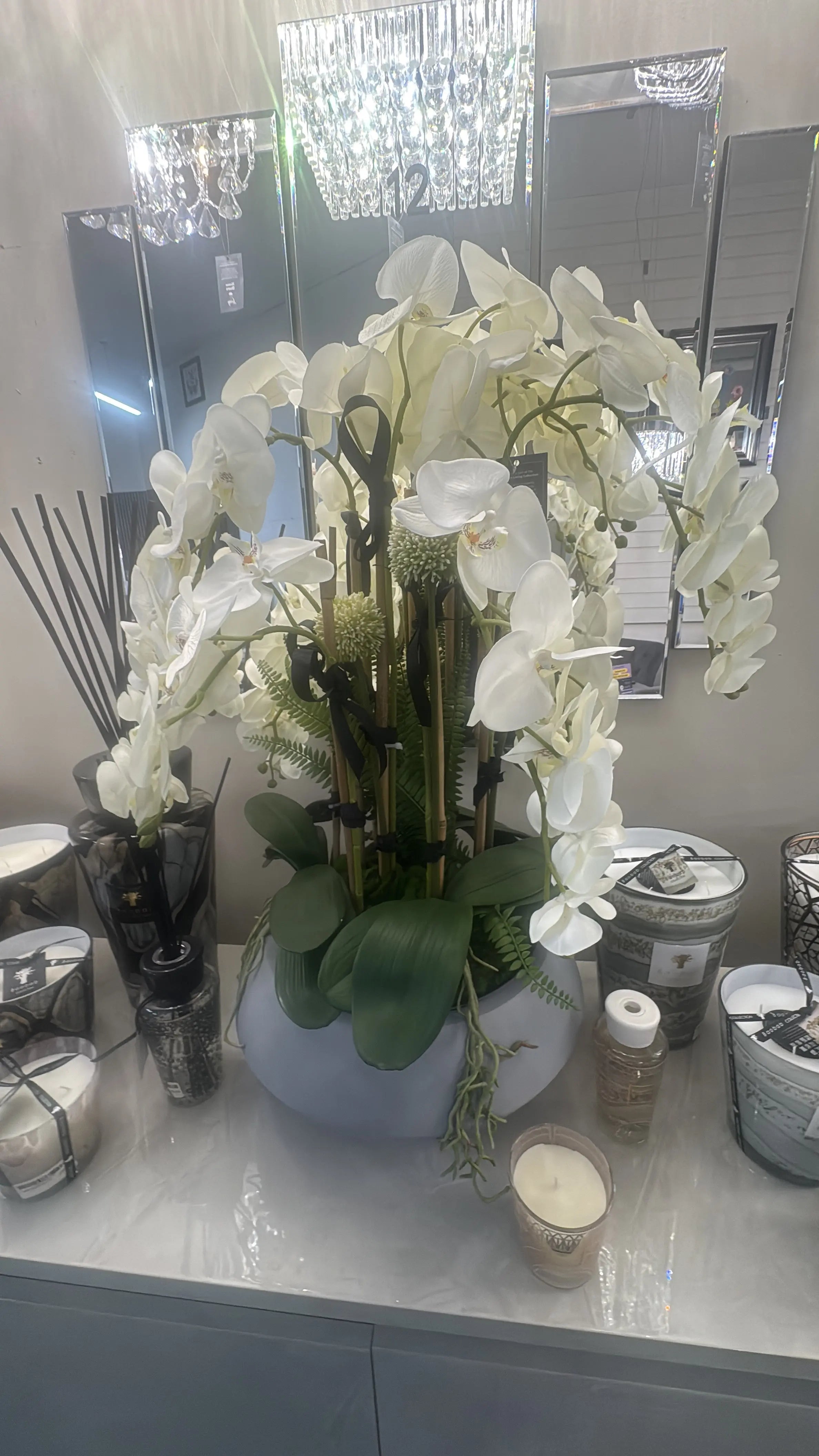 The Blanco Concrete Orchid.  bespoke handmade ROSS