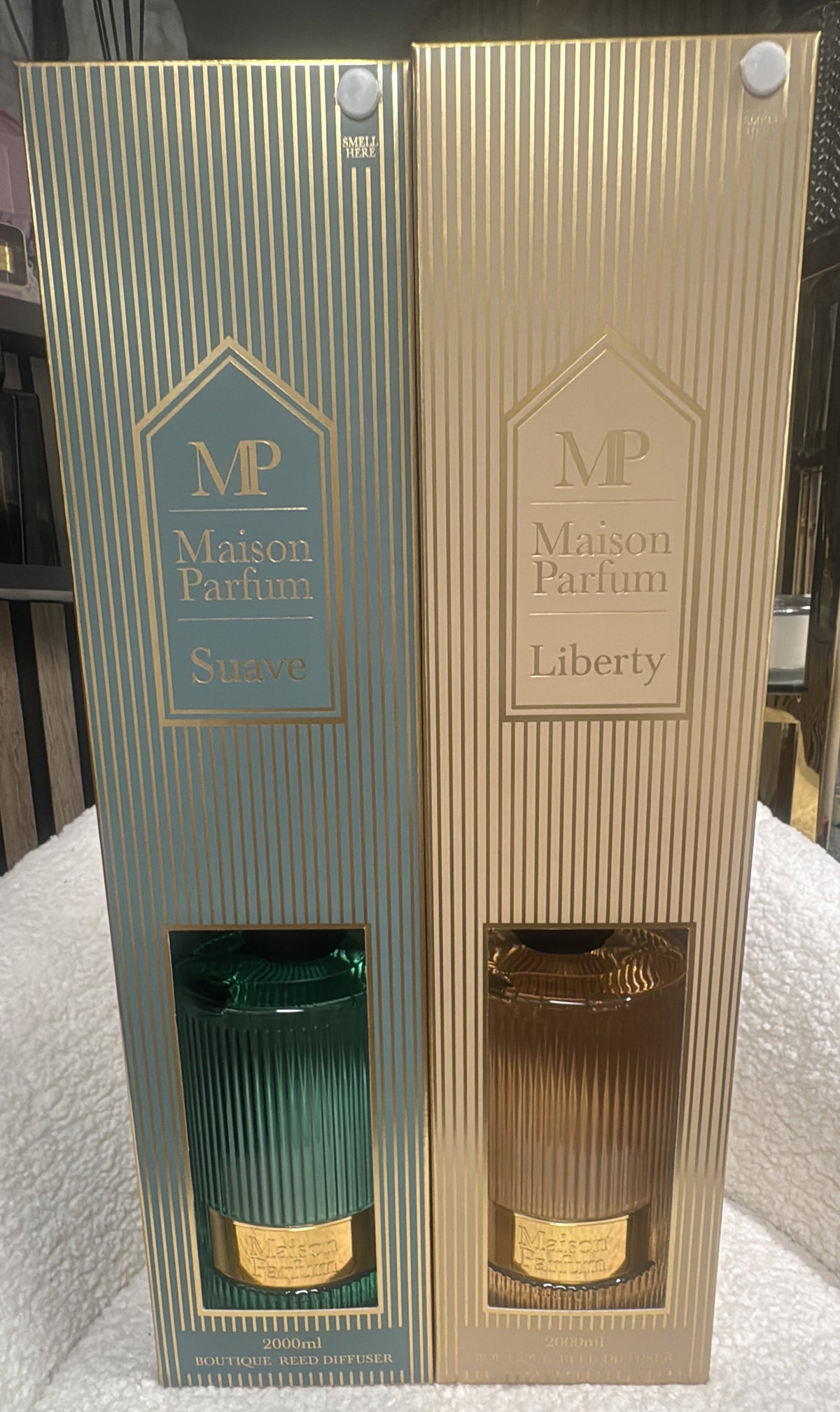AUCTION BUNDLE 2X 2L LIBERTY,SUAVE,RIBBED DIFFUSER Auction