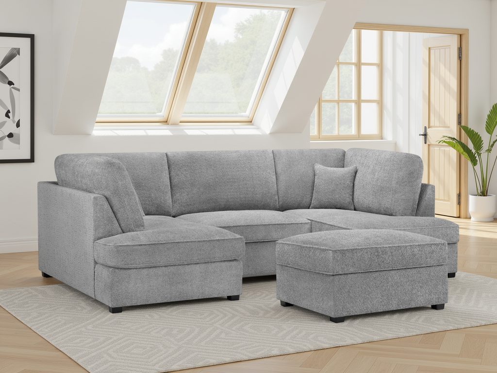 Carnaby U-Shape Corner Sofa Home Store Living