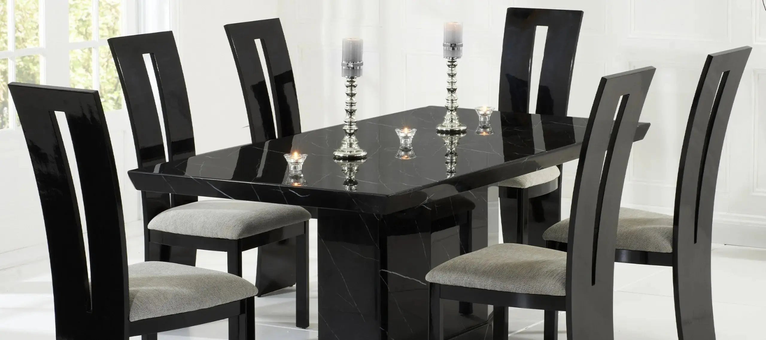 Carver Black Marble Dining Table China