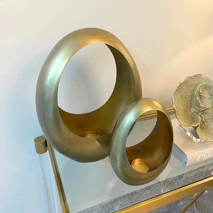 Gold Cassie Candle Holder richmond Interiors