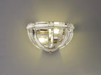 Claire Polished Nickel Wall Light Home Store Living